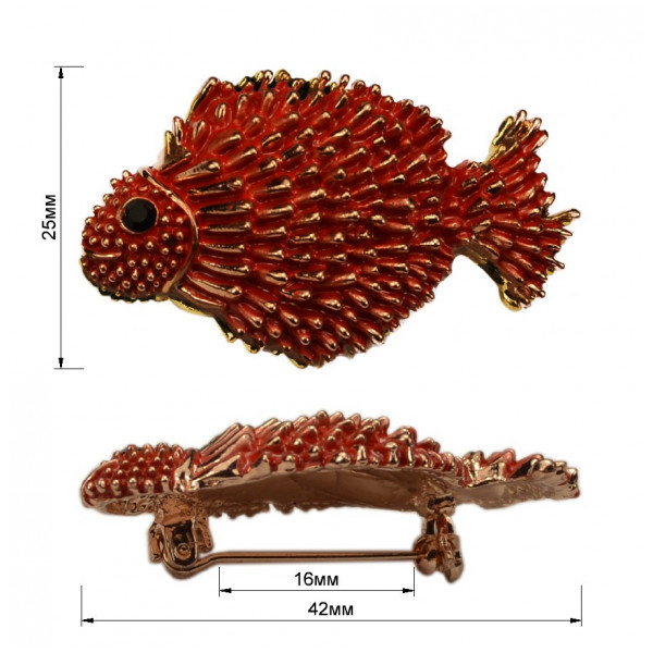 Брошь на булавке ,